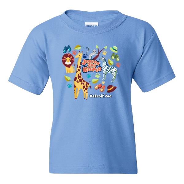 YOUTH ZOOKEEPER COLLAGE TEE BLUE